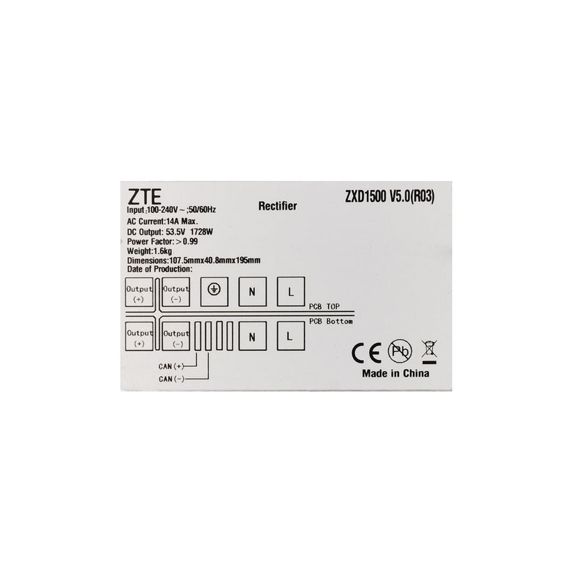 ZTE ZXD1500 Rectifier Module Best Price - HuaTelecom.com